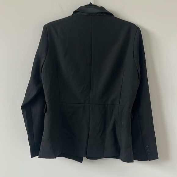 NWT Lulus Leanne Black Tuxedo Blazer - Picture 5 of 5